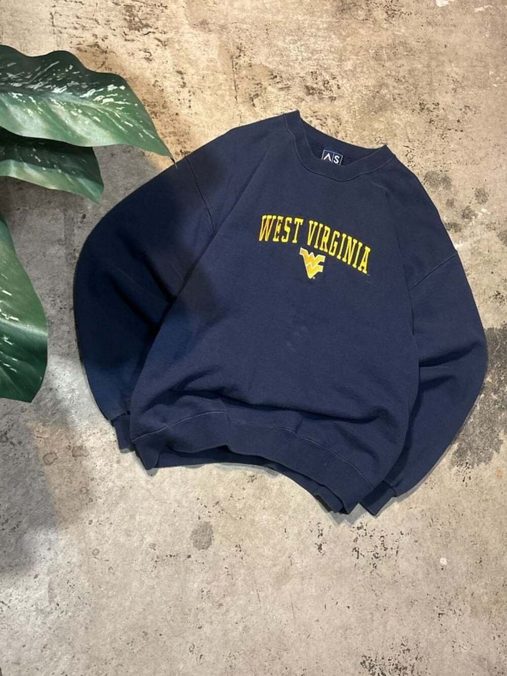 AS Sports West Virginia Mountaineers Sweatshirt Navy Blue